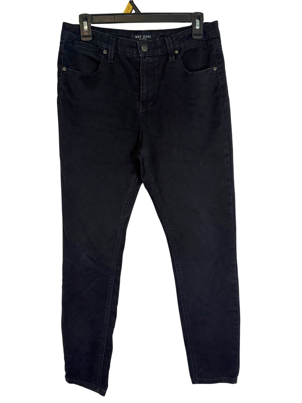 Max Jeans Black High Rise Skinny Jeans